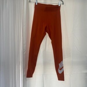 Nike Women's Orange Leggings